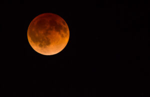 Blood Moon over Loveland Colorado