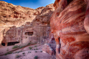 Cave Dwellings, Petra, Jordan