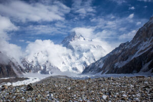 K2, from Concordia Camp, Karakorum Range, Pakistan