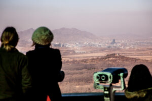 Looking into North Korea, Korea DMZ