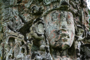 Statue Detail, Copán, Honduras