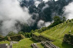 Terraces at Machu Picchu, Peru