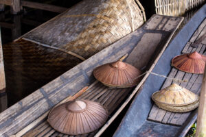 Traditional Hats, Inle Lake, Myanmar