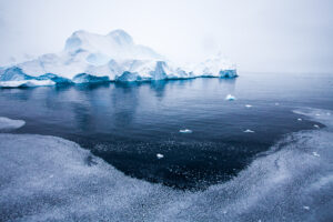 Ice off the Coast of Antarctica