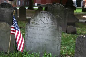 The Grave of Sarah Revere, Boston, Massachusetts