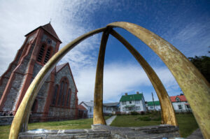 Whale Bone Arches, Stanley, Falkland Islands